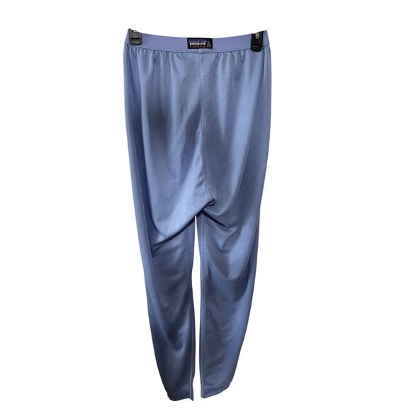 Patagonia Womens Capilene Lightweight Pants L Blue 100% Polyester Made In USA - Picture 2 of 8